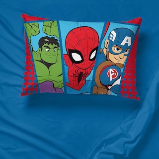 Foto 4 | Foto 4 | Funda De Almohada Jay Franco Marvel Super Hero Adventures Double Team - Venta Internacional.