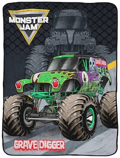 Foto 1 | Foto 1 | Manta Jay Franco Monster Jam Grave Digger 46 X 60 Pulgadas - Venta Internacional.