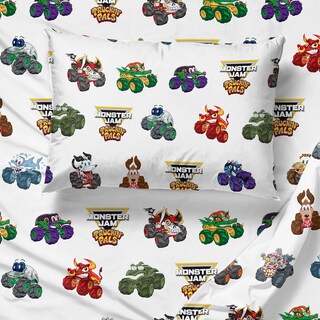 Foto 4 | Foto 4 | Juego De Sábanas Jay Franco Kids Ultrasoft Monster Jam Twin - Venta Internacional.
