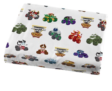 Foto 6 | Foto 6 | Juego De Sábanas Jay Franco Kids Ultrasoft Monster Jam Twin - Venta Internacional.