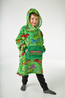 Foto 5 | Foto 5 | Manta Portátil Con Capucha Teenage Mutant Ninja Turtles Para Niños - Venta Internacional