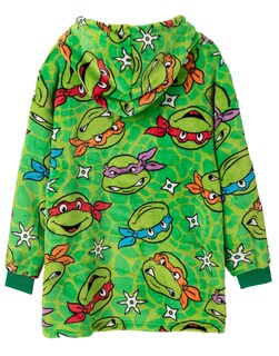 Foto 6 | Foto 6 | Manta Portátil Con Capucha Teenage Mutant Ninja Turtles Para Niños - Venta Internacional
