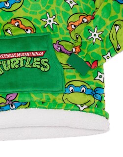 Foto 7 | Foto 7 | Manta Portátil Con Capucha Teenage Mutant Ninja Turtles Para Niños - Venta Internacional