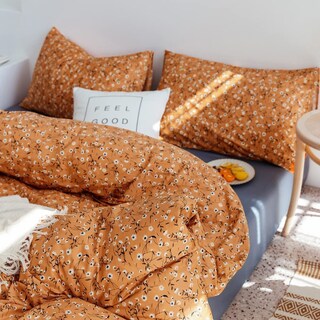 Foto 6 | Foto 6 | Juego De Fundas De Edredón Lifetb Cotton Floral Queen Con 2 Fundas De Almohada - Venta Internacional.