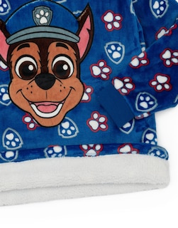 Foto 6 | Foto 6 | Manta Portátil Con Capucha Paw Patrol Para Niños, Forro Polar Blue Chase - Venta Internacional.