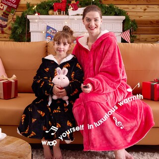 Foto 4 | Foto 4 | Sudadera Portátil Con Capucha Joywoo Para Niños, Pizza Sherpa, Niña Y Niño - Venta Internacional.