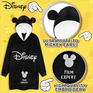 Foto 2 | Foto 2 | Manta con Capucha Disney Mickey - Venta Internacional