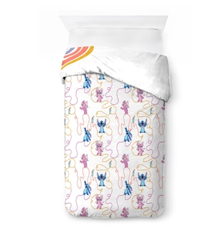 Foto 6 | Foto 6 | Juego De Funda Nórdica Jay Franco Lilo And Stitch, Talla Doble, Color Blanco - Venta Internacional.