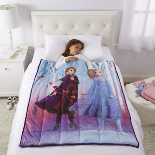 Foto 1 | Foto 1 | Manta Pesada De Felpa Disney Frozen 2 Walking To Winter - Venta Internacional.