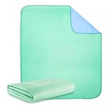 Almohadilla Cubre Cama Incontinencia Urinaria Lavable Absorbente (verde)