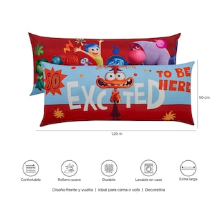 Foto 7 | Foto 7 | Almohada Súper Jumbo Providencia Intensamente Ansiedad