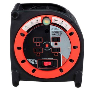 Foto 1 | Foto 1 | Extensión Eléctrica de Carrete IUSA 616666 color Negro