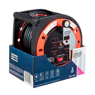 Foto 3 | Foto 3 | Extensión Eléctrica de Carrete IUSA 616666 color Negro