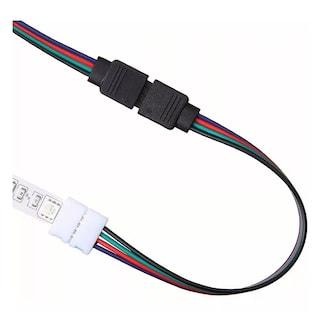Foto 5 | Foto 5 | Conector Broche Con Cable 4 Pines Macho Tiras 20 Pzs Led Rgb