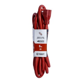 Foto 3 | Foto 3 | Extensión Eléctrica Uso Rudo Iusa 3x12awg, 6m Rojo