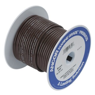 Foto 1 | Foto 1 | Cable Ancor 108210 De Cobre Estañado, 10 Awg (5 Mm²), Marrón, 30 M - Venta Internacional.