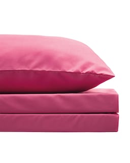 Foto 2 | Foto 2 | Sábanas Ultrasoft Matrimonial Tesso Home color Rosa