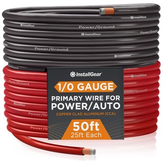 Foto 1 | Foto 1 | Wire Installgear Calibre 1/0 (15 M) De Aluminio Revestido De Cobre Cca - Venta Internacional.