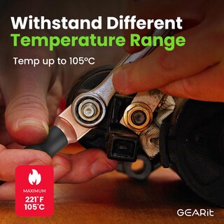 Foto 7 | Foto 7 | Cable De Alimentación/tierra Gearit 4, Calibre 4, Para Automoción, 7,5 M De Cca - Venta Internacional.