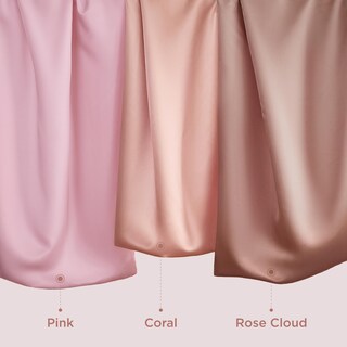 Foto 6 | Foto 6 | Funda De Cama De Satén Para Cabello Y Piel Queen Pink, Juego De - Venta Internacional.