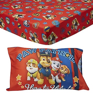 Foto 2 | Foto 2 | Venta Internacional- Juego de Sábanas Paw Patrol Rojo para Niño 2 Piezas
