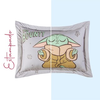 Foto 3 | Foto 3 | Funda Decorativa Star Wars Grogu Microfibra Concord