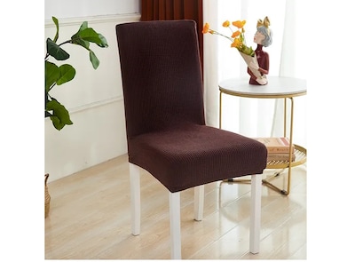 Foto 4 | Foto 4 | Xtellar Protectors Premium Marrón Oscuro - Kit De 6 Fundas Elásticas De Lujo Para Sillas De Comedor