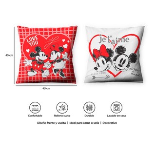 Foto 3 | Foto 3 | Cojín Providencia Mickey True Love