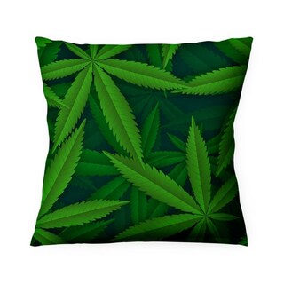 Foto 1 | Foto 1 | Cojín Square Providencia Weed Cool Verde