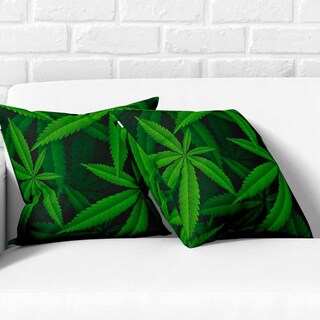 Foto 2 | Foto 2 | Cojín Square Providencia Weed Cool Verde