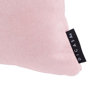 Foto 3 | Foto 3 | Cojín Decorativo DICASA Bless Alfa color Rosa Cuadrado Chico