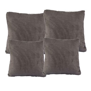 Foto 1 | Foto 1 | Set de 4 Cojines Decorativos DICASA Bless Alfa & Zita color Gris Oscuro 2 Chicos y 2 Grandes