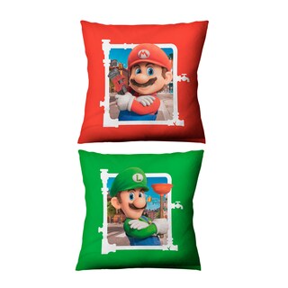 Foto 2 | Foto 2 | Cojín Reversible Providencia Mario y Luigi Serious Multicolor 1 Pieza