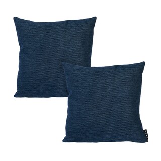 Foto 1 | Foto 1 | Cojín Decorativo DICASA Rivo Alfa Azul Cuadrado Chico 2 Piezas