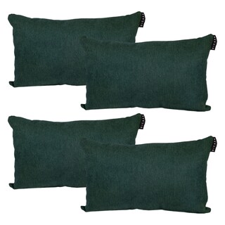 Foto 1 | Foto 1 | Cojín Riñonera Decorativo DICASA Impe Delta Verde Rectangular 4 Piezas