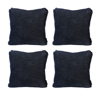 Foto 1 | Foto 1 | Cojín Decorativo DICASA Niza Zita Azul Cuadrado Grande 4 Piezas
