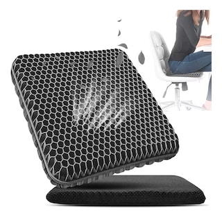 Foto 3 | Foto 3 | Cojín Gel Panal Ergonómico Eo Safe Imports Esi-7643 Silicon Asiento Cómodo Auto Silla Negro