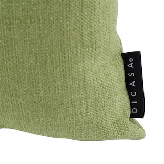 Foto 3 | Foto 3 | Cojín Riñonero Dicasa Delta color Verde Rectangular