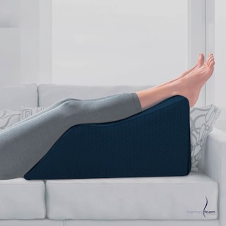 Foto 6 | Foto 6 | Cojín Descansa Piernas, Disminuye Varices Y Pies Hinchados Memory Foam Azul Hecha 100% De Memory Foam
