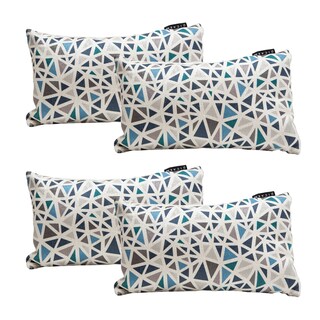 Foto 1 | Foto 1 | Cojin Riñonera Decorativa Dicasa Zao Delta Color Multicolor Rectangular Set De 4