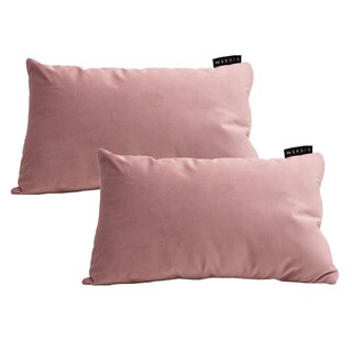 Foto 1 | Foto 1 | Cojin Riñonera Decorativa Dicasa Dante Delta Color Rosa Rectangular Set De 2