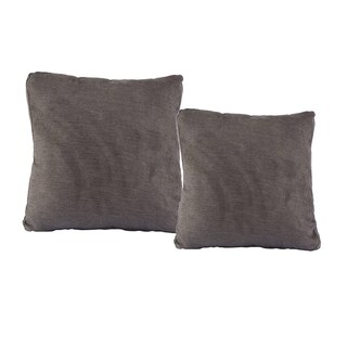 Foto 1 | Foto 1 | Set De 2 Cojines Decorativos Dicasa Bless Alfa Y Zita Color Gris Cuadrados (chico Y Grande)