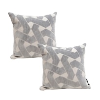 Set de 2 Cojines Alfaone Dicasa color Gris