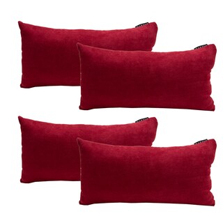 Foto 1 | Foto 1 | Set de 4 Cojines Dicasa Deltaone color Rojo
