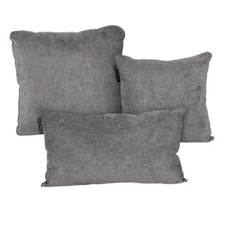 Foto 1 | Foto 1 | Cojines Decorativos Dicasa color Gris 3 Piezas