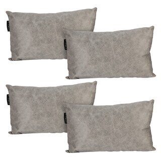 Foto 1 | Foto 1 | Cojín Riñonera Decorativa Dicasa New Delta color Gris 4 Piezas