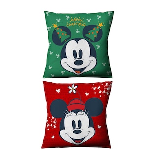 Foto 2 | Foto 2 | Cojín Reversible Providencia Mickey & Minnie Feliz Navidad