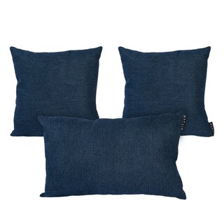Foto 1 | Foto 1 | Cojín Decorativo Dicasa color Azul 3 Piezas