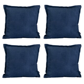 Foto 1 | Foto 1 | Cojin Decorativo Dicasa Bless Kappa Color Azul Marino Cuadrado Set De 4