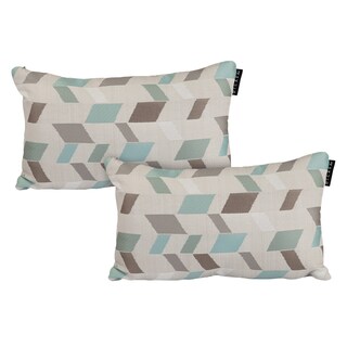 Foto 1 | Foto 1 | Cojín Rectangular Decorativo Dicasa Magic Delta Azul 2 Piezas